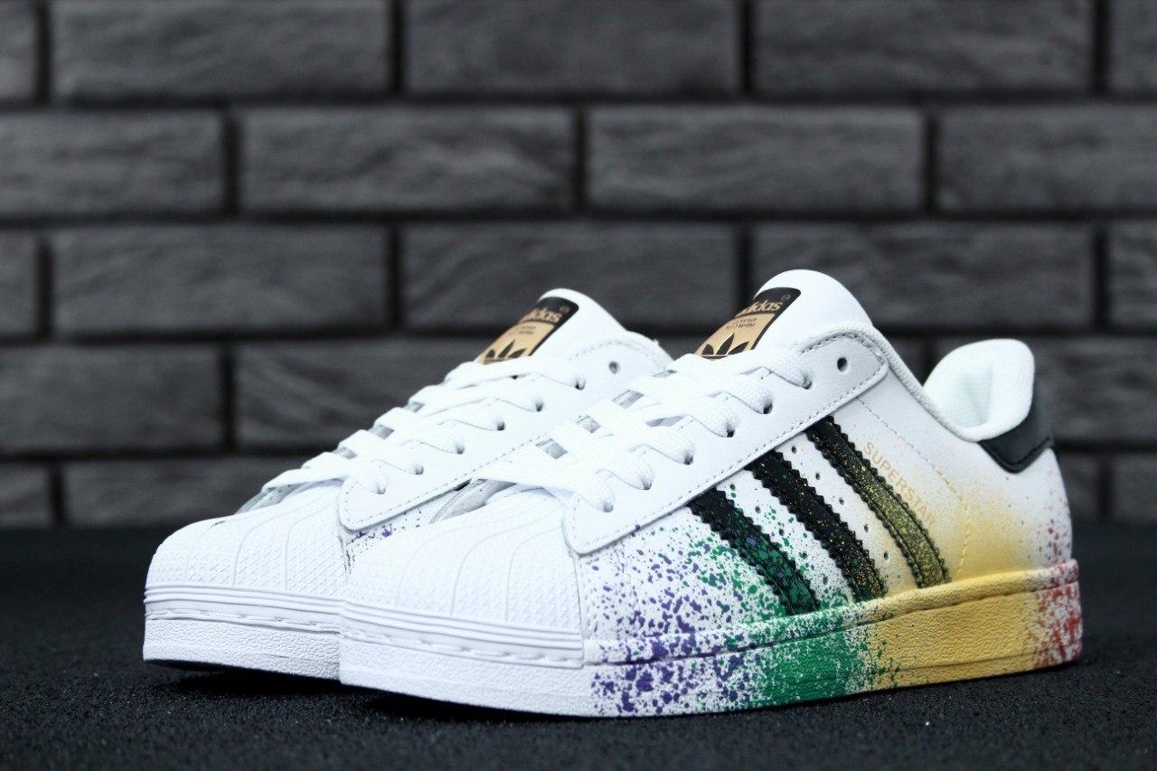Жіночі кросівки Adidas Superstar Pride Pack, адідас суперстар прайд пак (36,39 розміри в наявності)