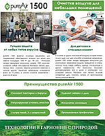 Очищувач повітря pureAir 1500 - найкращий захист від вірусів! Ідеальний для дитячої кімнати.