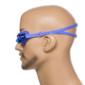 Окуляри для басейну сині зі змінним переніссям Dolvor DLV-7300, фото 2