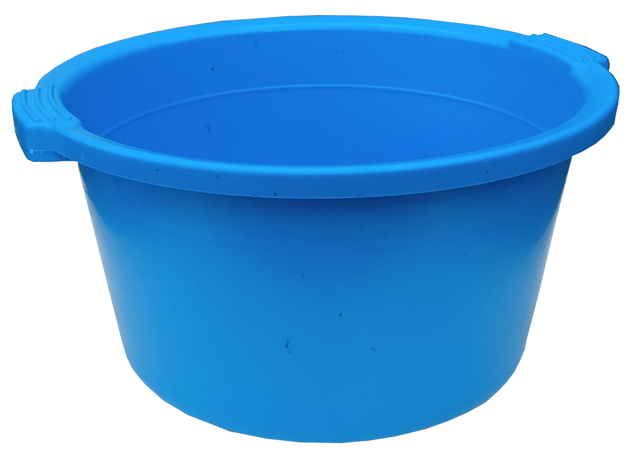Таз пластиковий 24 літри кольоровий Ø 45 см h=24.5 см (Юніпласт)