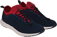 Мягкие кроссовки мужские летние сетка на лето стильные удобные дышащие сине красные 42 размер Restime 20754