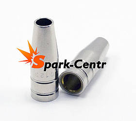 Сопло газове сильно конічне Ø9,5мм х Ø18мм х 53мм для зварювальних пальників МВ 15 Binzel Abicor (Німеччина)