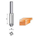 Фрези ГЛОБУС кромочні прямі з нижнім підшипником. Серія 1020 Z4