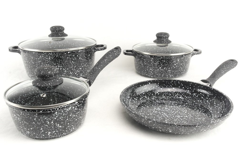 Набір каструль A-Plus 1503, 7 предметів, фото 1