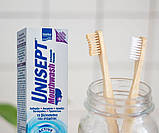 Ополіскувач для порожнини рота з вибілювальним ефектом від нальоту, неприємного запаху та виразок УНІСЕПТ 250 мл, фото 5