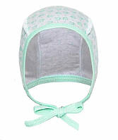 Шапочки чепчики новонародженим у пологовий бавовна ментол сердечка