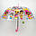 Дитяча парасоля-тростина, напівавтомат "LOL / ЛОЛ" від Rain Proof, з рожевою ручкою, 0269-1, фото 3