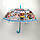 Дитяча парасоля-тростина, напівавтомат "LOL / ЛОЛ" від Rain Proof, з блакитною ручкою, 0269-2, фото 4