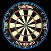 Дартс мішень WINMAU DIAMOND Dartboard (advanced) сизалева, фото 1