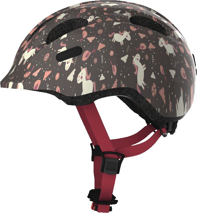 Велошолом дитячий ABUS SMILEY 2.0 Rose Horse S (45-50 см)
