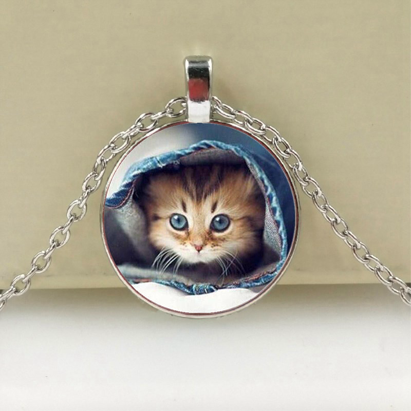 Кулон на ланцюжку " Котик "