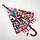 Дитяча парасоля-тростина, напівавтомат "LOL / ЛОЛ" від Rain Proof, з червоною ручкою, 0269-3, фото 5