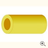 Конектор для нудлсу 2 отвори для з'єднання аквапалок 1 шт., фото 1