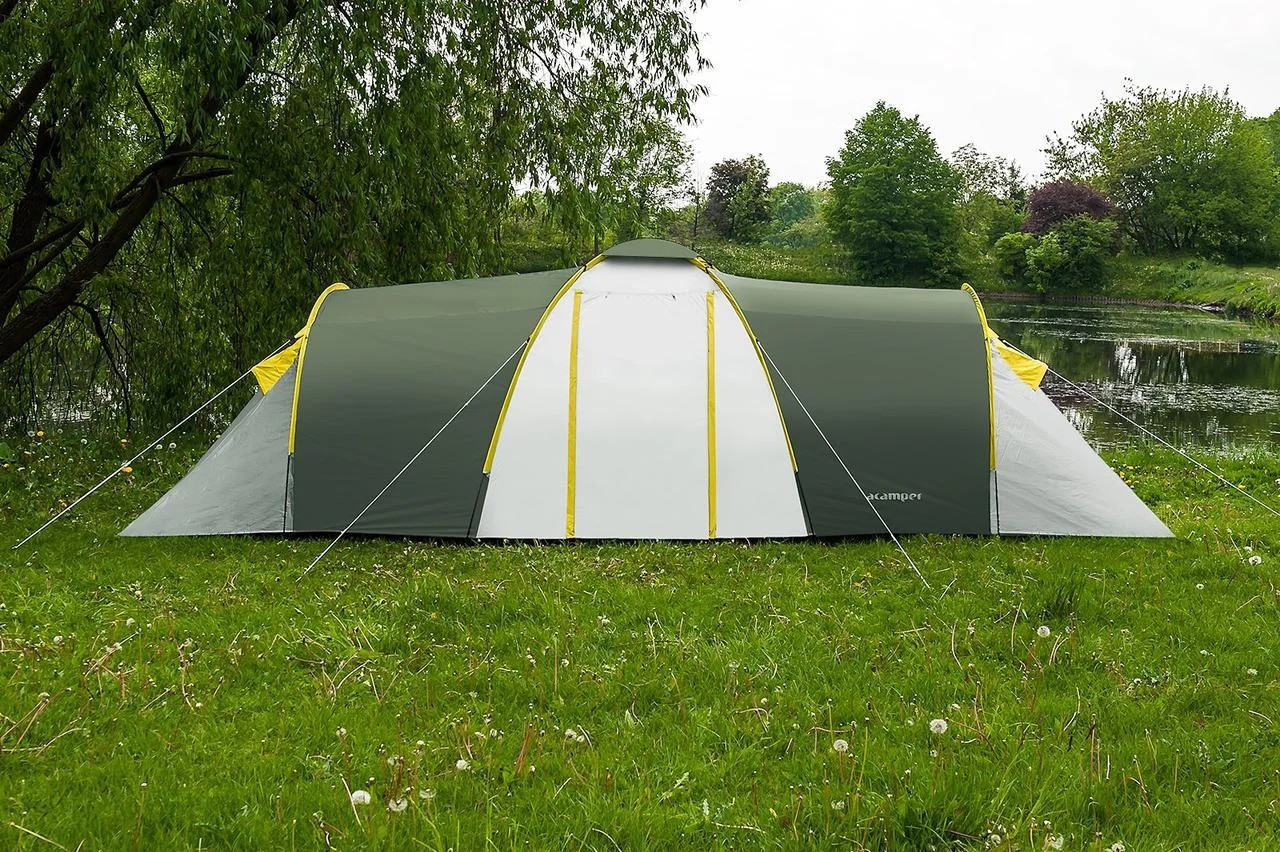 Большая туристическая палатка Acamper NADIR 6 с тамбуром шестиместная А0896-3 - фото 4 - id-p554704219