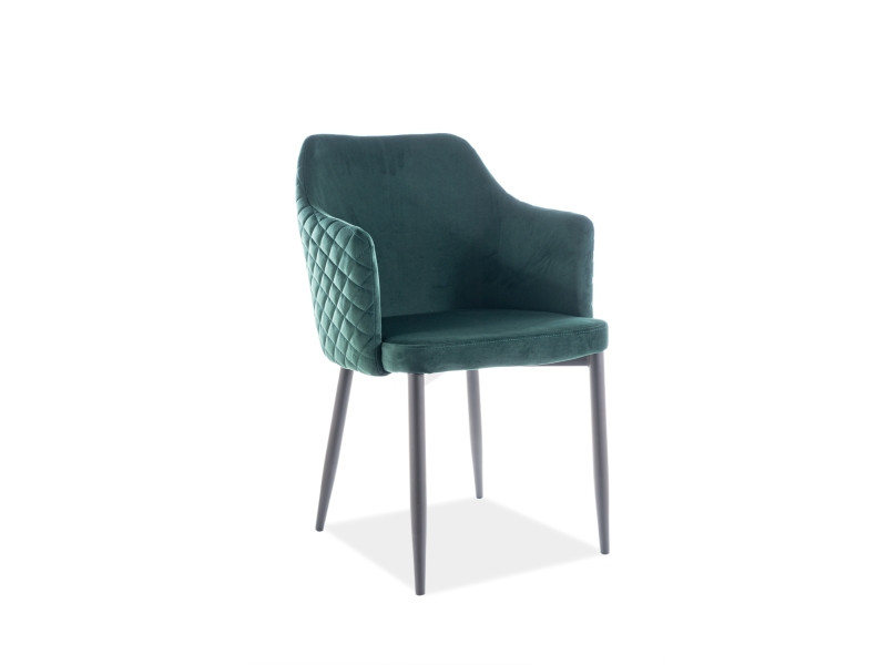 Стілець Astor Velvet SIGNAL Bluvel 78 - зелений, фото 1