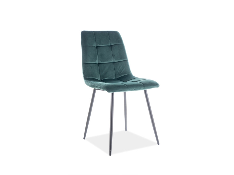 Стілець Mila Velvet SIGNAL Bluvel 78 - зелений, фото 1