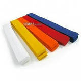 Пояс для кімоно жовтогарячий, фото 4