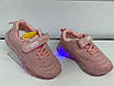 Кросівки світлодіодні для дівчинки Clibee Польща р.28 (17,5 см), КД-530, фото 2