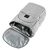 Термосумка-рюкзак BAG-1 18 л, чорний, фото 2