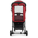 Коляска дитяча «Bambi» M 4249 Red, прогулянкова, книжка, корзина, чохол, червона, фото 6