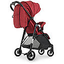Коляска дитяча «Bambi» M 4249 Red, прогулянкова, книжка, корзина, чохол, червона, фото 5