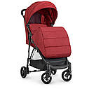 Коляска дитяча «Bambi» M 4249 Red, прогулянкова, книжка, корзина, чохол, червона, фото 11