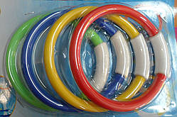 Іграшки тонучі для пірнання в басейні кільця Intex 4 шт. у комплекті