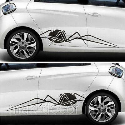 Вінілові наклейки на авто " Павук " 30х150 см 2 шт