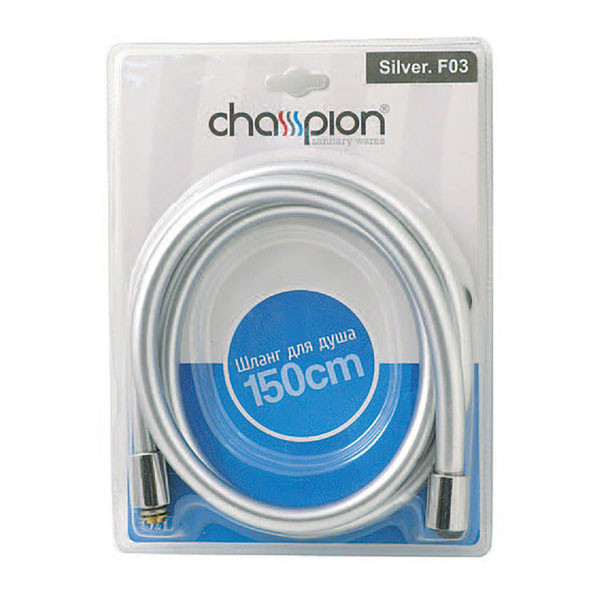 Шланг для лійки душа CHAMPION SILVER.F03 (150 см) (CH0175)