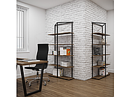 Металевий каркас стелажа Драй Loft Метал-Дизайн без ДСП деталей.