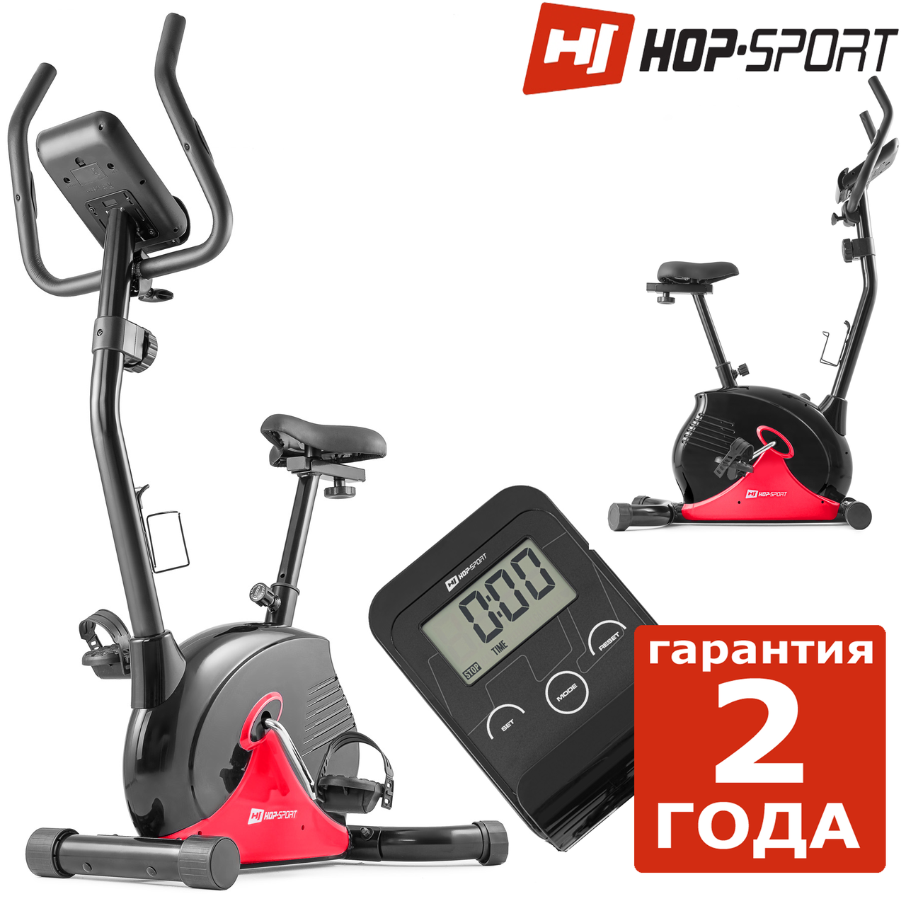 Магнітний велотренажер HS-030H Juke Red