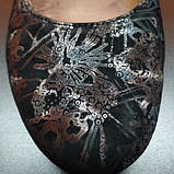 Туфлі жіночі класичні шкіряні з квітковим принтом Polans, фото 2