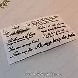 Тату-стикери Tattoo Speech 12 шт., фото 2