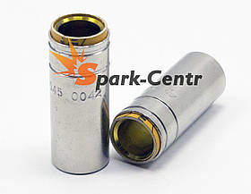 Сопло газове циліндричне Ø18 мм х Ø22 мм х 57 мм для зварювальних пальників МВ 25 Binzel Abicor (Німеччина)