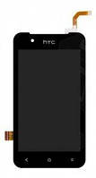 Дисплей для HTC Desire 210 Dual Sim с сенсором (тачскрином) черный Оригинал (Тестирован)