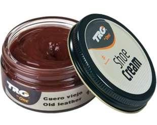Крем-фарба для взуття та виробів зі шкіри Trg Shoe Cream, 50 мл, 169 Old Leather (стара шкіра)
