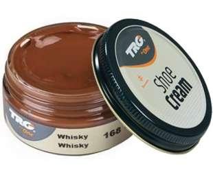 Крем-фарба для взуття та виробів зі шкіри Trg Shoe Cream, 50 мл, 168 Whisky (виски)