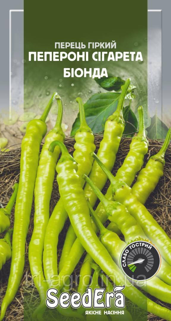 Перець гіркій Пеппероні Сігаретта Біонда 5г SeedEra