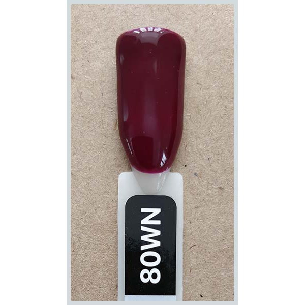 Гель-лак Kodi Professional 80WN, Бордо, емаль