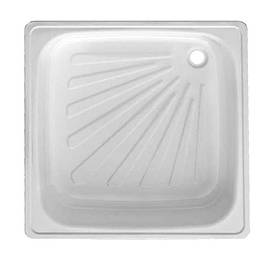 Сталевий піддон для душу 80x80 Atlant квадратний