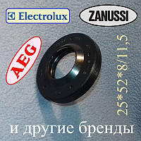 Сальник 25*52*8/11,5 "WLK" для стиральной машины Electrolux, Zanussi, AEG и т.д.