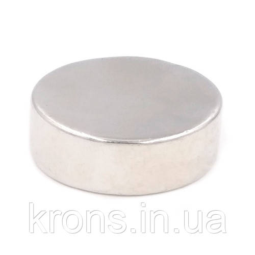 Магніт неодимовий дисковий 30х10мм N35 сильний, фото 1