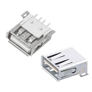 Роз&apos;єм USB 2.0 мама 4pin AF 90 градусів SMT SMD