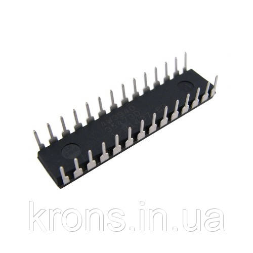 Чіп ATMEGA328P-PU DIP28, Мікроконтролер 20МГц