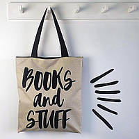 Сумка жіноча тканинна Original Books and stuff 40x45 см (SV_LP019_BL)