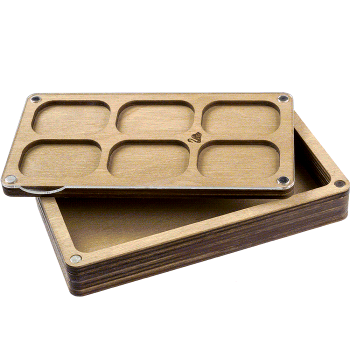 Органайзер для бісеру багатоярусний із кришкою   FLZB-085