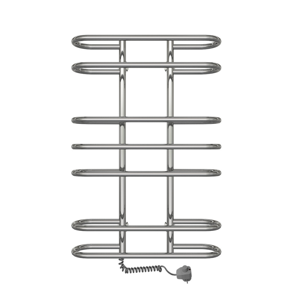 Сушарка для рушників Deffi Британія ліва П7 600x800 Бр80.60.7 (Е)  електро з рег.