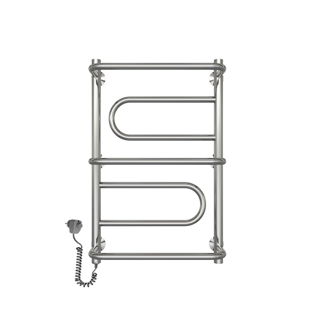 Сушарка для рушників Deffi Лагуна ліва П5 400x640 ЛН64.40.5 (Е)  електро з рег., фото 1