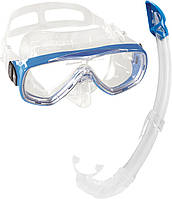 Набір Cressi Onda Mare (маска Onda + трубка Mexico) прозоро-синій