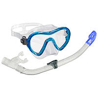 Набор для подводного плавания Cressi Sub Sky Vip Junior (маска Sky Junior+трубка Top) прозрачно-синий